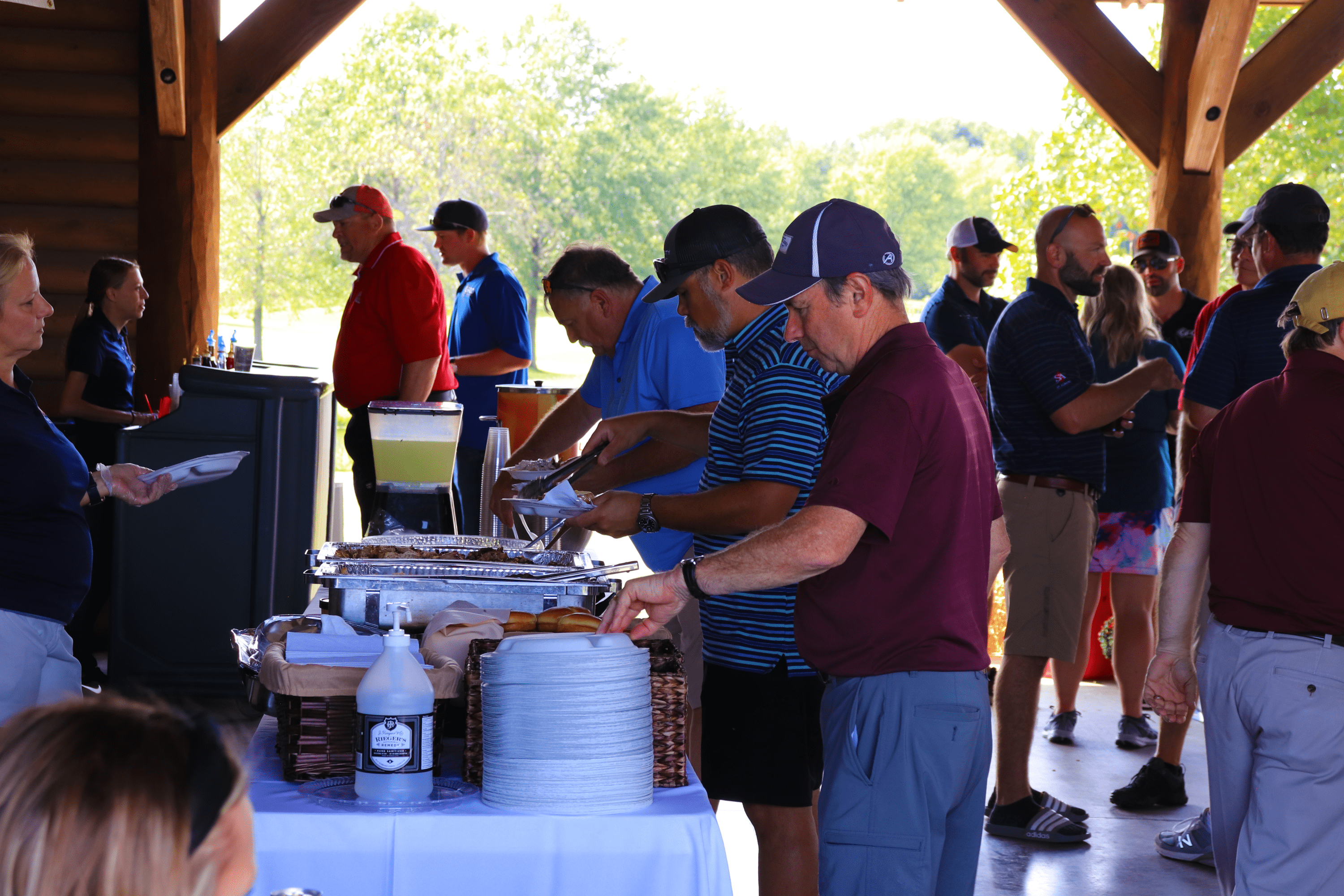 Catering food St. Louis Golf Tournament